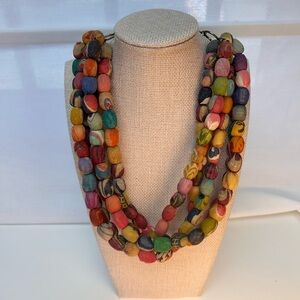 Multicolor Beaded Necklace